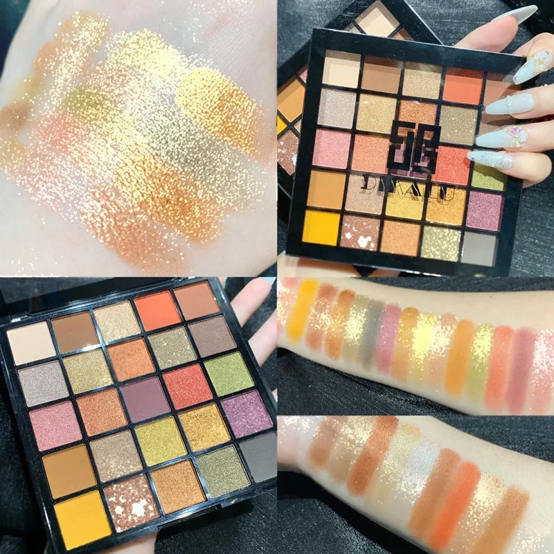 DIKALU 25 Color Shimmer Eye Shadow Long Lasting Glitter Sequins Pearly Matte Earth Color Eyeshadow Palette Eye Makeup TSLM2
DIKALU 25 Color Shimmer Eye Shadow Long Lasting Glitter Sequins Pearly Matte Earth Color Eyeshadow Palette Eye Makeup TSLM2
