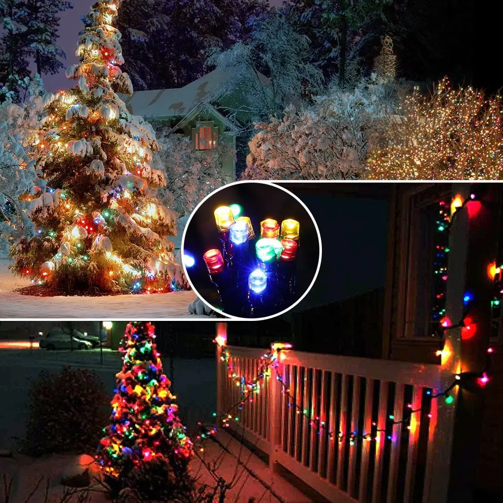 LED Solar String Lights 8 Mode Fairy Lights Outdoor Waterproof Christmas Garland Solar Power Lamp Garden Decoration D30
LED Solar String Lights 8 Mode Fairy Lights Outdoor Waterproof Christmas Garland Solar Power Lamp Garden Decoration D30