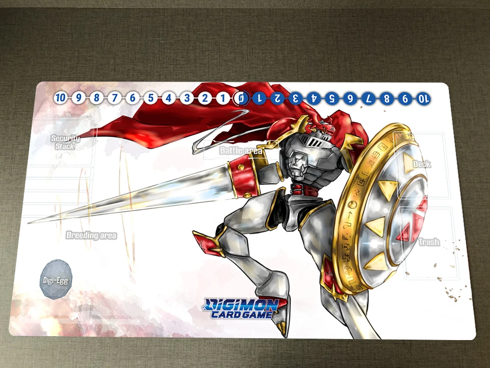 Digimon Galantmon Playmat Anime DTCG CCG Mat Trading Card Game Mat & Card Zones & Bag Anti-slip Rubber Desk Pad Mousepad 60x35cm
Digimon Galantmon Playmat Anime DTCG CCG Mat Trading Card Game Mat & Card Zones & Bag Anti-slip Rubber Desk Pad Mousepad 60x35cm