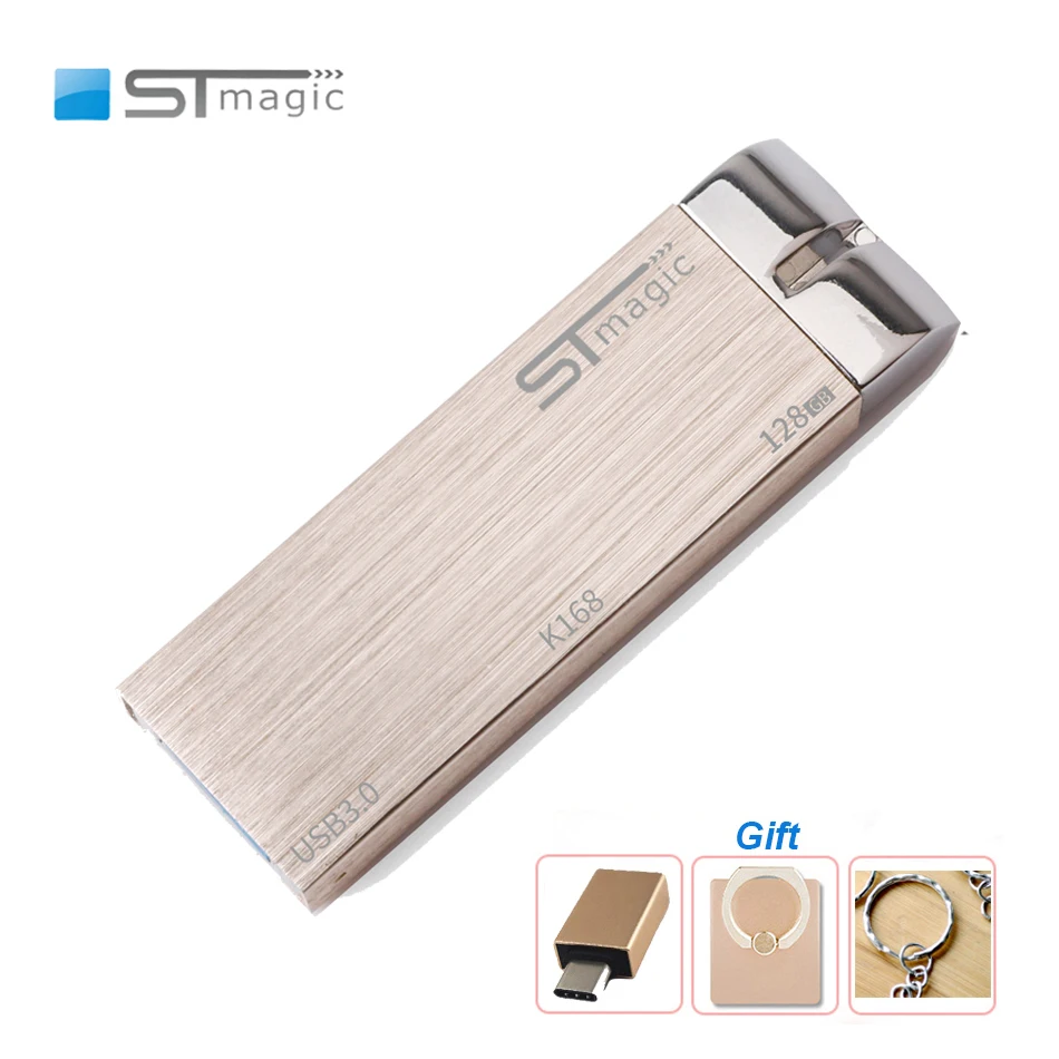 STmagic SSD USB3.0 64/128 Portable Solid State Flash Drive PC External 135MB/S Metal USB Disk pen drive for laptop TV projector
STmagic SSD USB3.0 64/128 Portable Solid State Flash Drive PC External 135MB/S Metal USB Disk pen drive for laptop TV projector