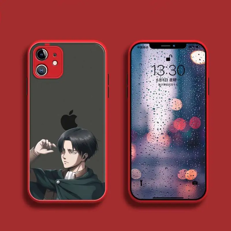 Attack On Titan Phone Case For iPhone 13 12 11 Mini Pro XR XS Max 7 8 Plus X Matte transparent Back Cover
Attack On Titan Phone Case For iPhone 13 12 11 Mini Pro XR XS Max 7 8 Plus X Matte transparent Back Cover