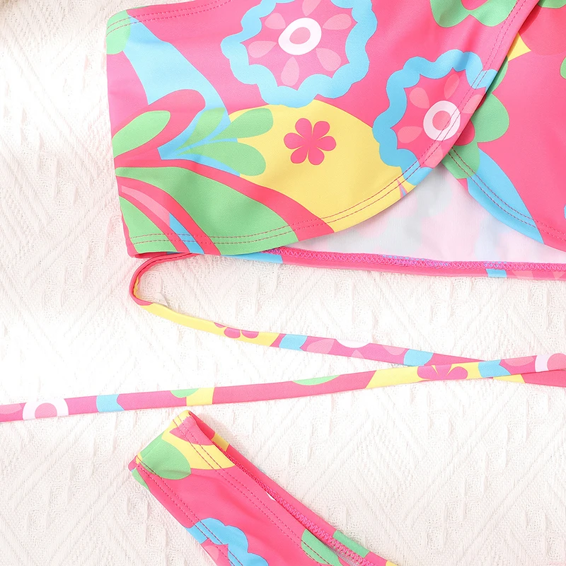 Floral Printed Swimsuit 2021 New Women Cross Halter Swimwear Two-piece Bikini Set Sexy Bather High Cut Biquini Bathing Suit Swim
Floral Printed Swimsuit 2021 New Women Cross Halter Swimwear Two-piece Bikini Set Sexy Bather High Cut Biquini Bathing Suit Swim