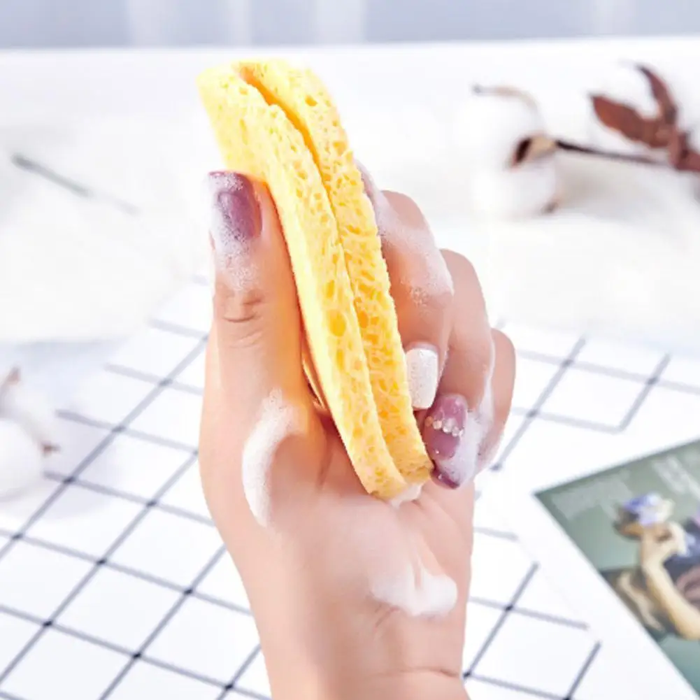 1pcs Natural Wood Pulp Sponge Cellulose Compress Cosmetic Cleansing Puff Sponge Face Makeup Washing Remover Tools Care T8T5 
1pcs Natural Wood Pulp Sponge Cellulose Compress Cosmetic Cleansing Puff Sponge Face Makeup Washing Remover Tools Care T8T5