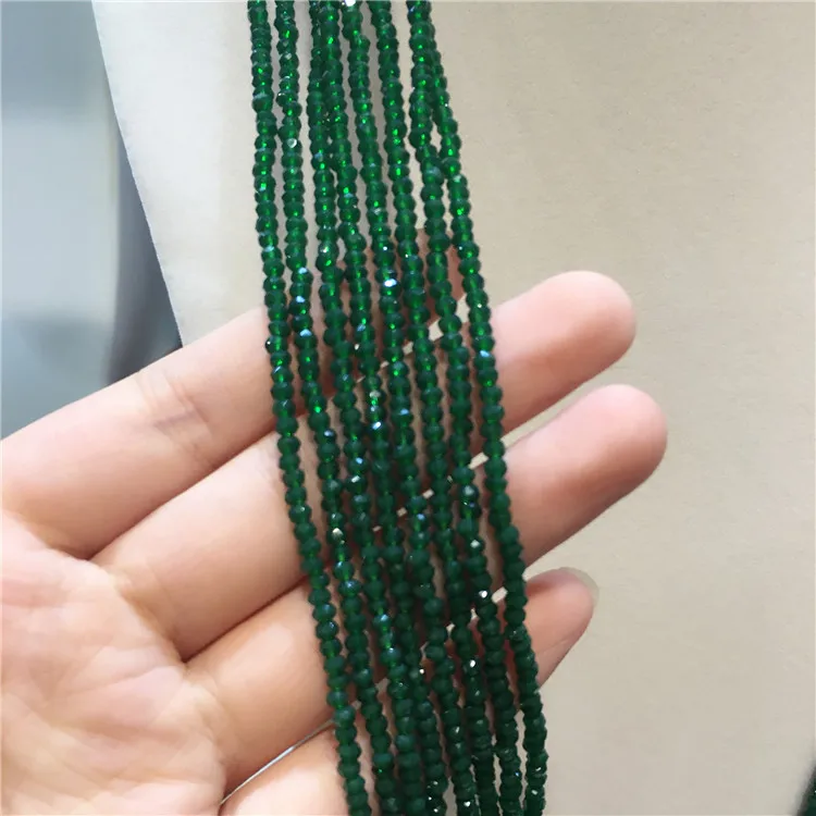 Women's fashion zircon accessories clasp DIY green glass crystal necklace welcome custom colors fashion jewelry
Women's fashion zircon accessories clasp DIY green glass crystal necklace welcome custom colors fashion jewelry