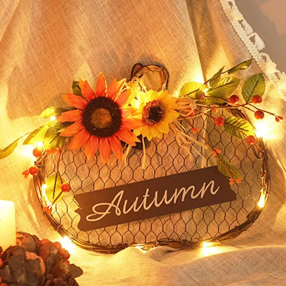 Hanging Garland Delicate Multicolor Beautiful Natural Feeling Sunflower Holiday Wreath Holiday Wreath for Decoration
Hanging Garland Delicate Multicolor Beautiful Natural Feeling Sunflower Holiday Wreath Holiday Wreath for Decoration