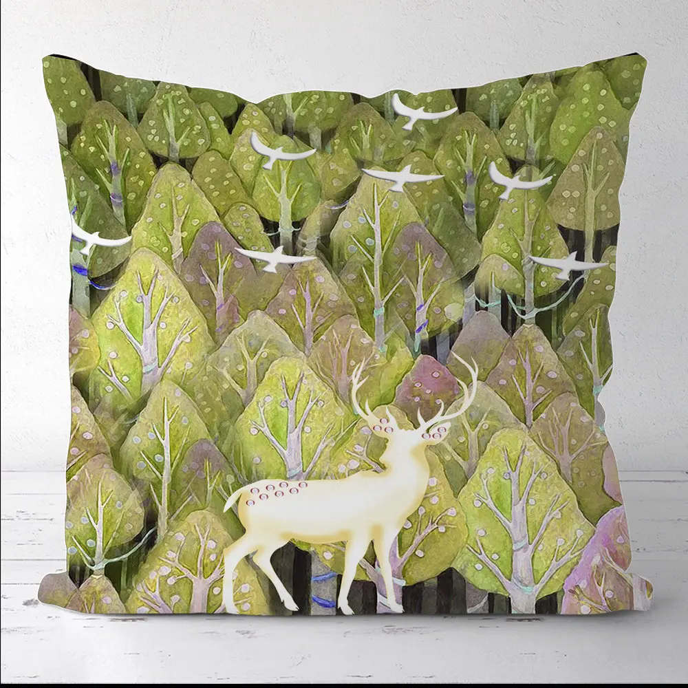 Custom Milu Deer Forest Square Pillowcases Pillow Cover Decor for Sofa Bed Room Cushion Case 45X45CM(One Side)21-0829-33
Custom Milu Deer Forest Square Pillowcases Pillow Cover Decor for Sofa Bed Room Cushion Case 45X45CM(One Side)21-0829-33