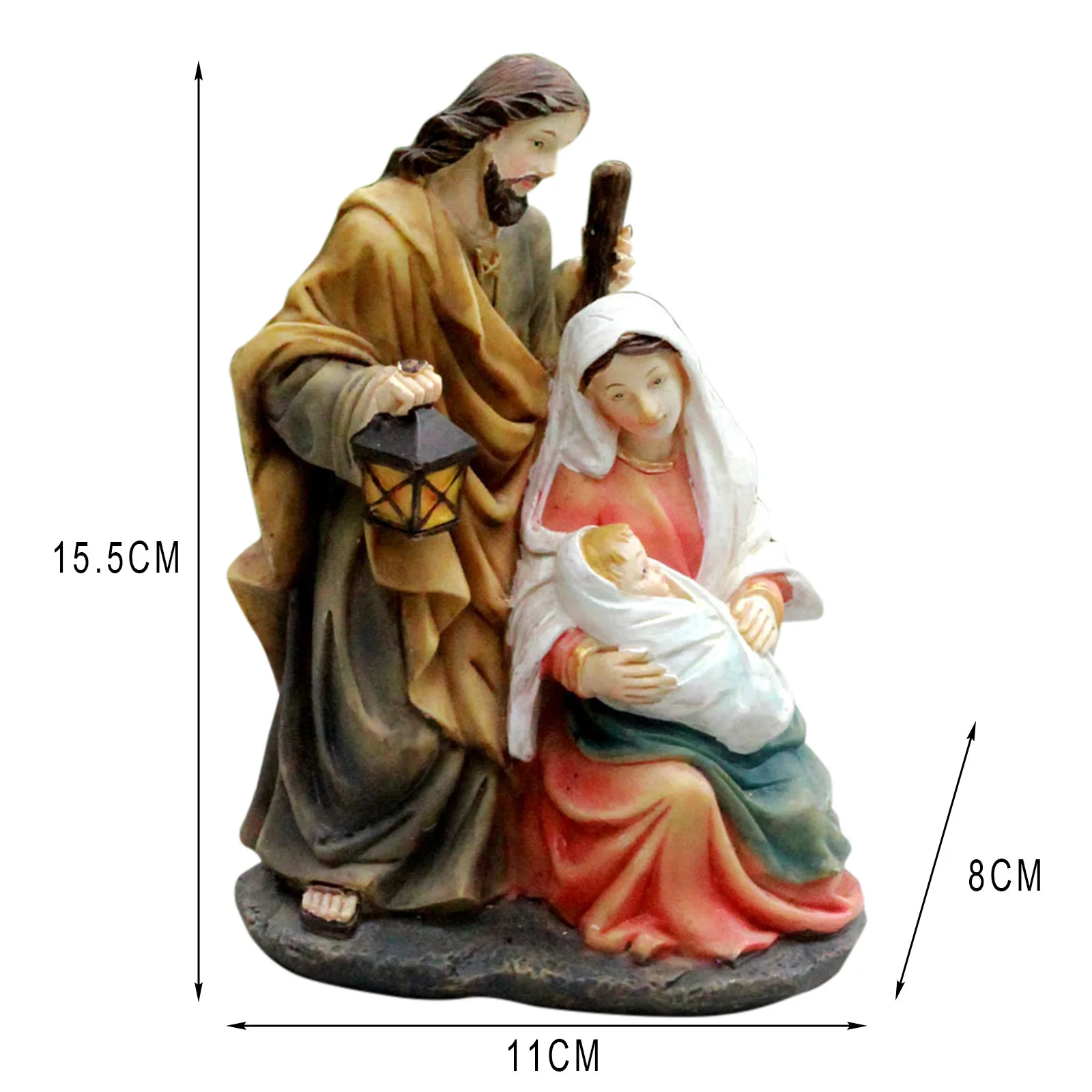 40# Creative Resin Crafts Nativity Garden Decoration Outdoor Statue Home Decor Art Ornament Vintage Yard Garden Decor Sculptures
40# Creative Resin Crafts Nativity Garden Decoration Outdoor Statue Home Decor Art Ornament Vintage Yard Garden Decor Sculptures