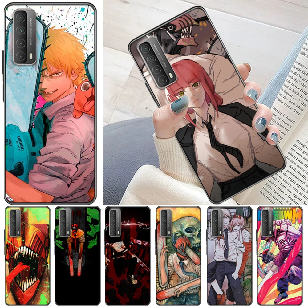 Cartoon Anime Chainsaw Man Phone Case For Huawei P20 P30 P40 Lite Pro Plus P Smart Z 2021 2019 Chainsaw Man Anime Coque 
Cartoon Anime Chainsaw Man Phone Case For Huawei P20 P30 P40 Lite Pro Plus P Smart Z 2021 2019 Chainsaw Man Anime Coque