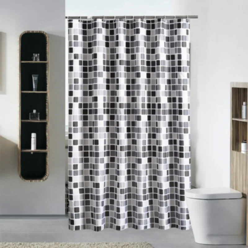 Geometric Pattern Shower Curtain Waterproof Thick Multi-size Pattern Shower Curtain Mold Home Decoration Bathroom Supplies
Geometric Pattern Shower Curtain Waterproof Thick Multi-size Pattern Shower Curtain Mold Home Decoration Bathroom Supplies