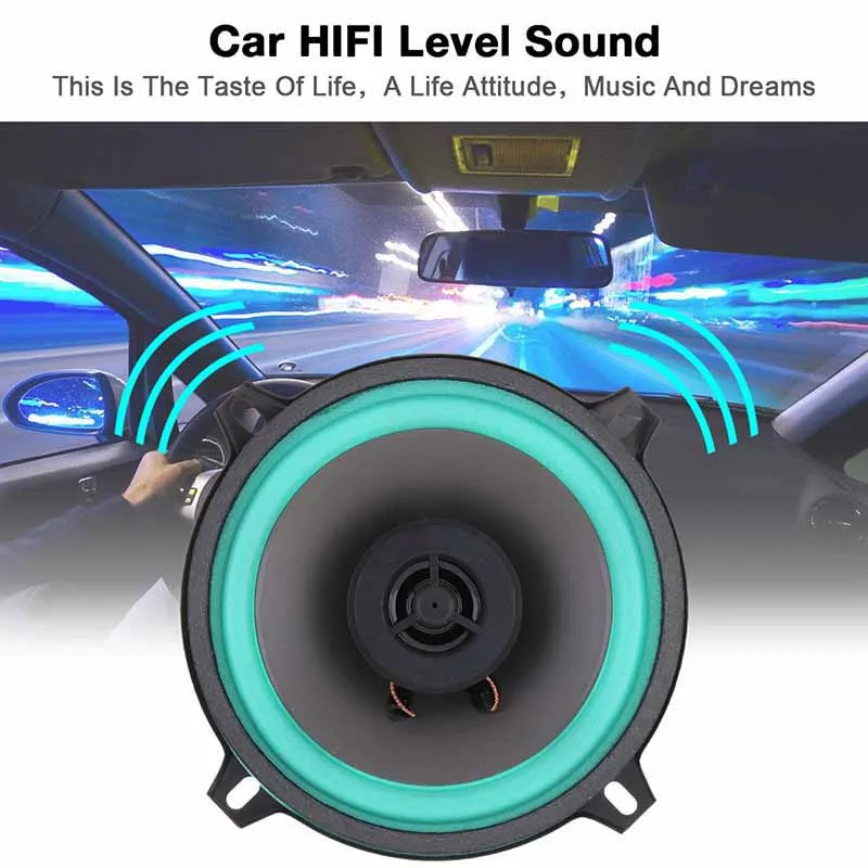 Car Coaxial Speaker 5 Inch Audio Speaker Stereo Subwoofer Full Range Frequency Speakers Hifi Speakers
Car Coaxial Speaker 5 Inch Audio Speaker Stereo Subwoofer Full Range Frequency Speakers Hifi Speakers