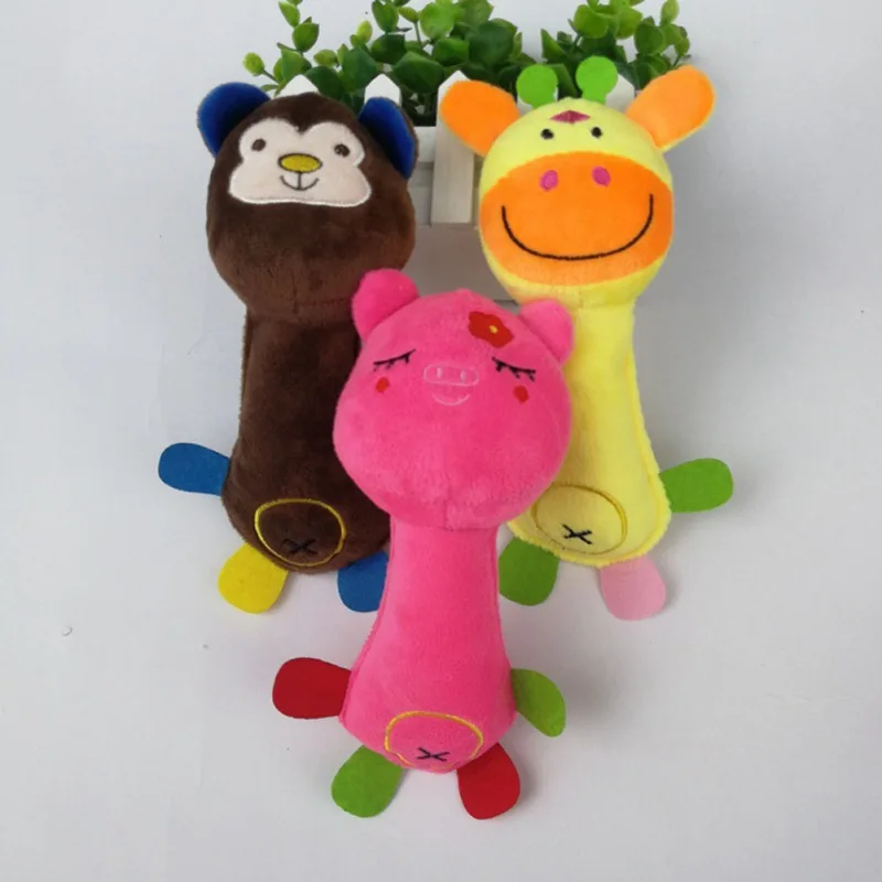 Cute Dog Squeaky Toys For Small And Medium Dogs Plush Stuffed Animal Chew Toys Funny Monkey Deer Pig Interactive Toy
Cute Dog Squeaky Toys For Small And Medium Dogs Plush Stuffed Animal Chew Toys Funny Monkey Deer Pig Interactive Toy
