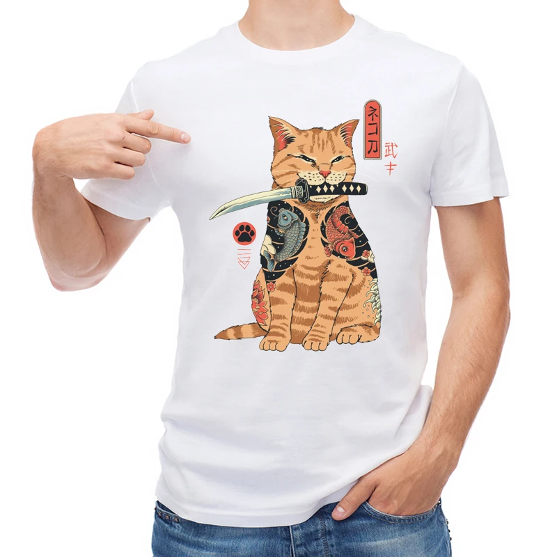 TEEHUB Summer Men T-shirt Vintage Knife Cat Printed Short Sleeve T Shirt O-Neck Tops Cool Tees
TEEHUB Summer Men T-shirt Vintage Knife Cat Printed Short Sleeve T Shirt O-Neck Tops Cool Tees
