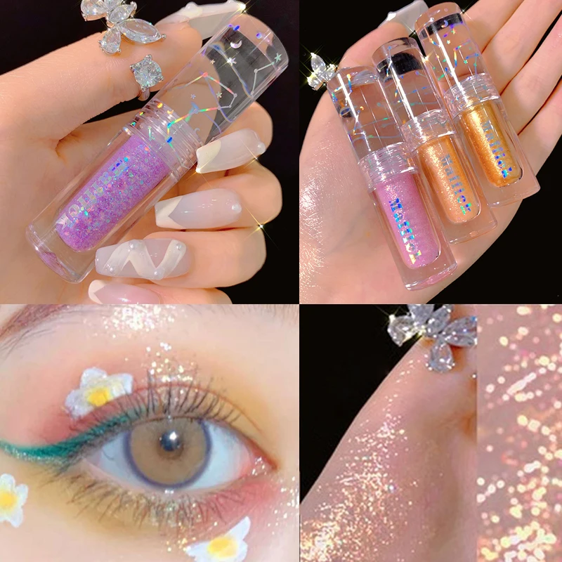 Metallic Diamond Palette Eyeshadow Pearlescent Waterproof Liquid Eyeshadow Glitter Eyeshadow Shimmer Eye Makeup Long-lasting 1pc
Metallic Diamond Palette Eyeshadow Pearlescent Waterproof Liquid Eyeshadow Glitter Eyeshadow Shimmer Eye Makeup Long-lasting 1pc