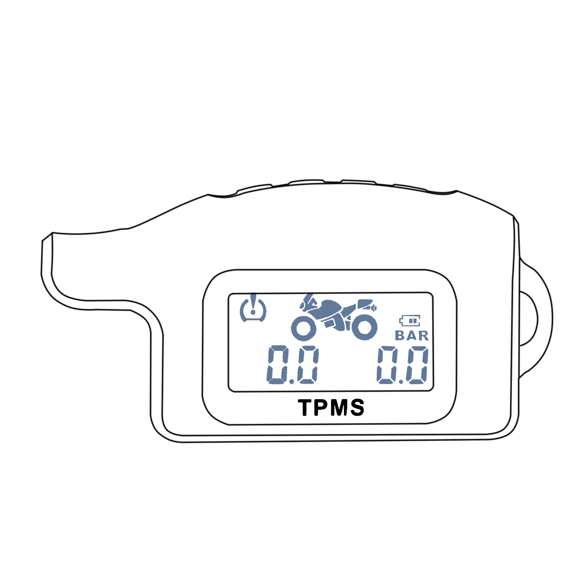Motor Tire Pressure Tire Temperature Display, Delicate Appearance, Easy to Carry, No. 7 Battery Work, Easy to Replace
Motor Tire Pressure Tire Temperature Display, Delicate Appearance, Easy to Carry, No. 7 Battery Work, Easy to Replace