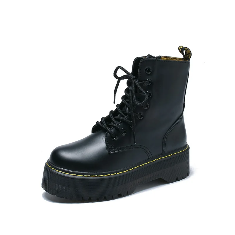 Women Boots For Martin Boots Platform Ankle Boots Autumn Winter Shoes Genuine Leather Punk Shoes Women Booties Botas Mujer
Women Boots For Martin Boots Platform Ankle Boots Autumn Winter Shoes Genuine Leather Punk Shoes Women Booties Botas Mujer