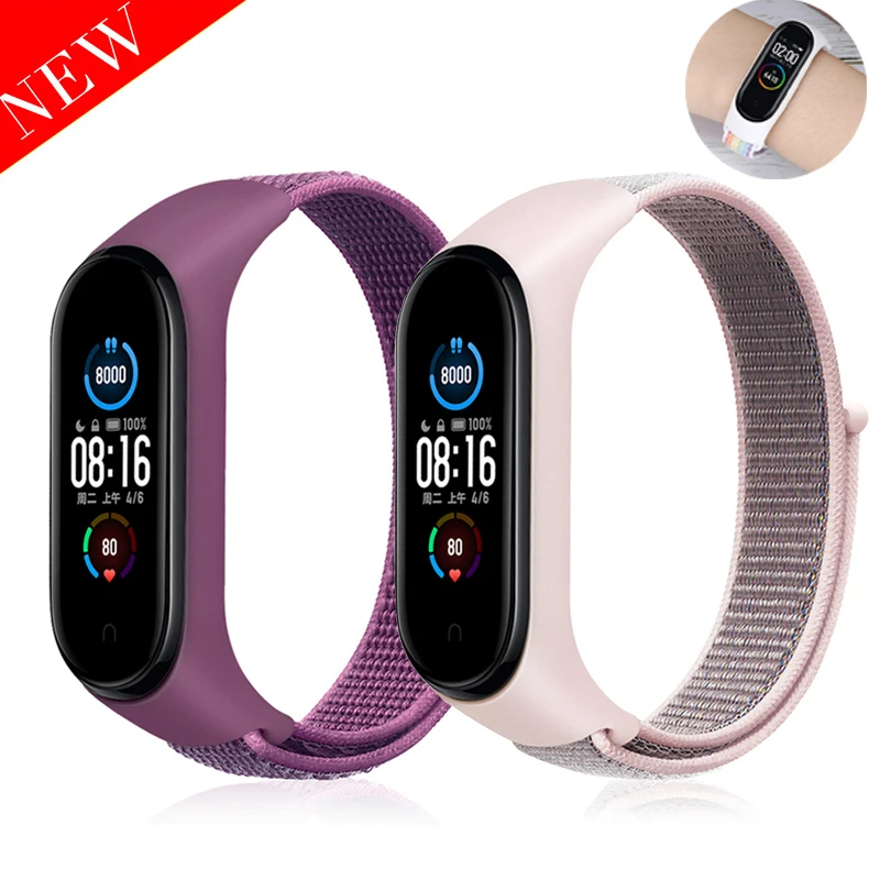 Bracelet for mi band 5 Strap Nylon Sport loop watch Belt pulsera correa Miband 5 strap Wristband for xiaomi Mi band 4 3 Bracelet
Bracelet for mi band 5 Strap Nylon Sport loop watch Belt pulsera correa Miband 5 strap Wristband for xiaomi Mi band 4 3 Bracelet