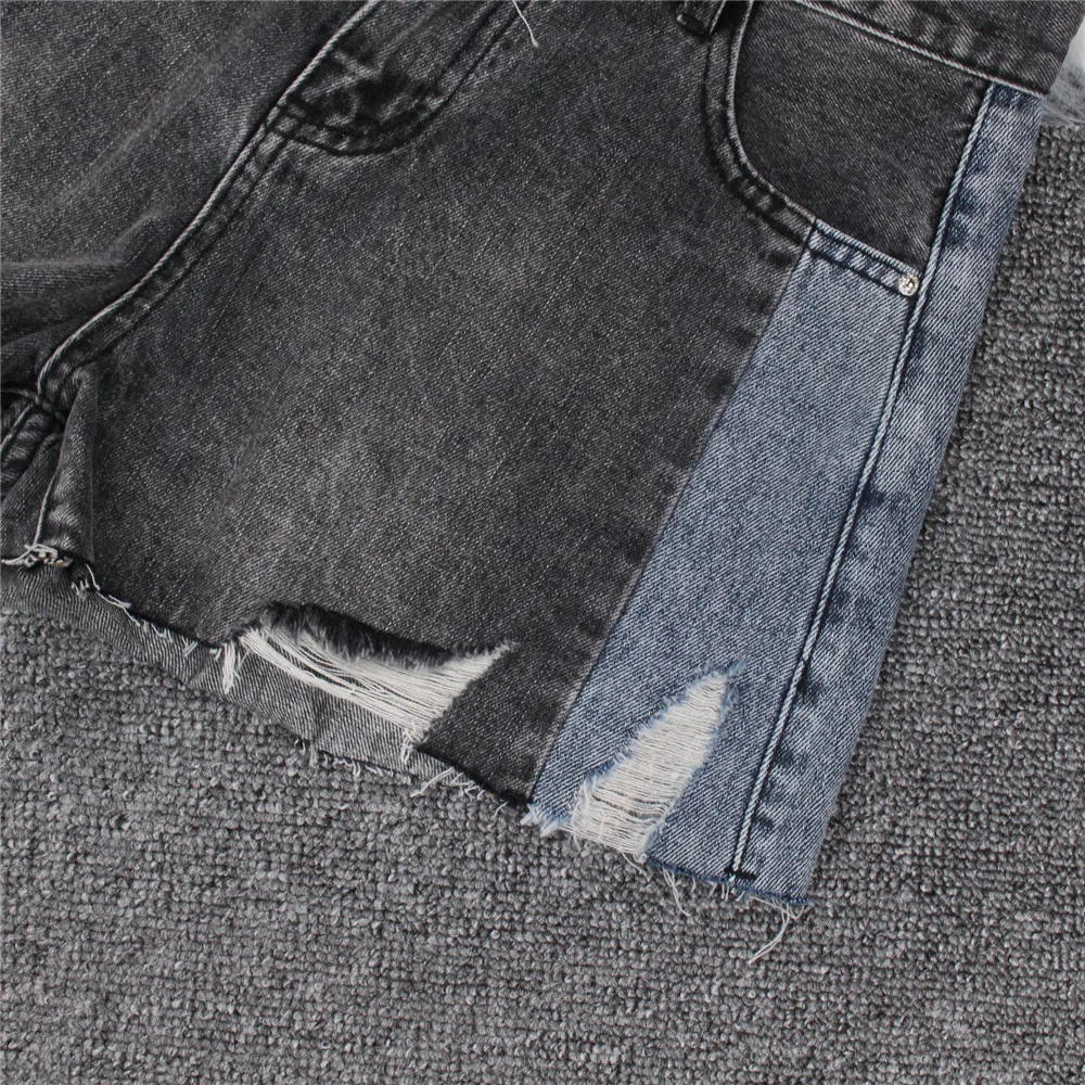 Woman Jeans Shorts High Waist Wide-leg Loose Patchwork Short Trousers Casual Female Denim Hot Shorts
Woman Jeans Shorts High Waist Wide-leg Loose Patchwork Short Trousers Casual Female Denim Hot Shorts