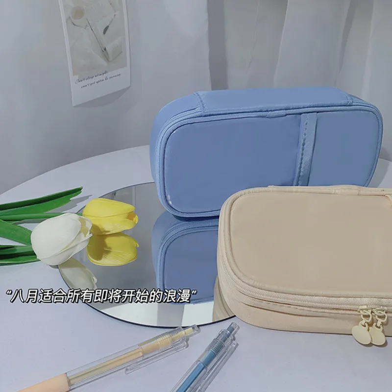 Design Sense Morandi Color Pencil Cases Simple Large Capacity Japanese Stationery Organizer Kawaii School Supplies
Design Sense Morandi Color Pencil Cases Simple Large Capacity Japanese Stationery Organizer Kawaii School Supplies