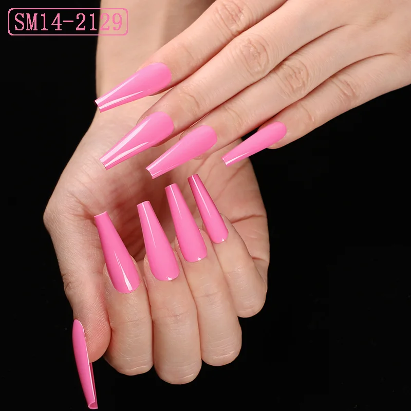5 Sets Pink Acrylic Nails Kit Super Long Coffin Fake Nails Art Ballet Ballerina False Nails Tips Craft Decoration Fingernail
5 Sets Pink Acrylic Nails Kit Super Long Coffin Fake Nails Art Ballet Ballerina False Nails Tips Craft Decoration Fingernail