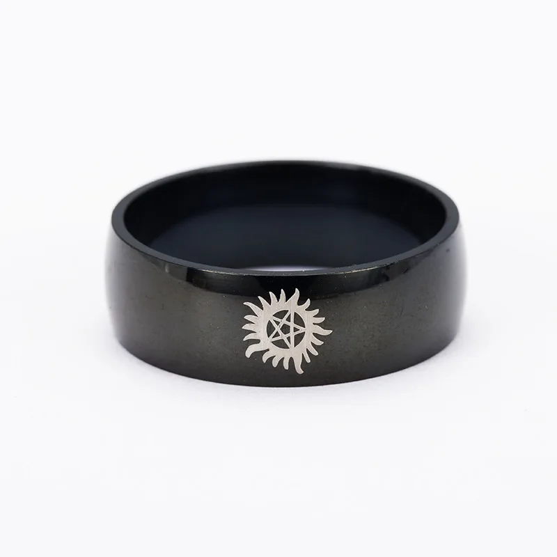 High Quality Fashionable Supernatural DEAN Winchester Ring Stainless Steel Ring Men And Women Ring
High Quality Fashionable Supernatural DEAN Winchester Ring Stainless Steel Ring Men And Women Ring