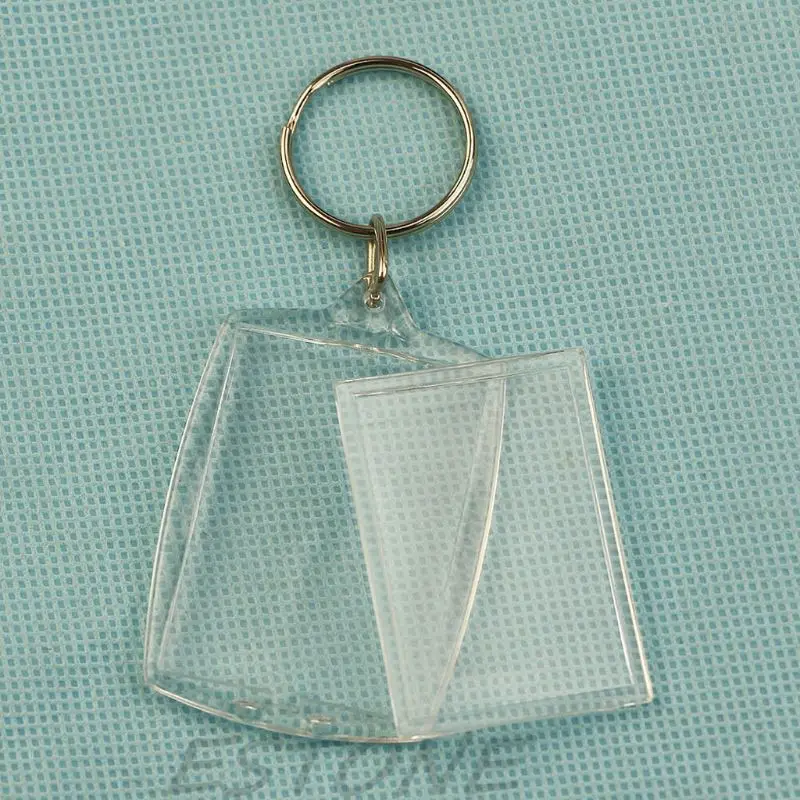 Acrylic Plastic 40 x 27 mm BLANK KEYRINGS Insert Photo Passport Key rings R58D 
Acrylic Plastic 40 x 27 mm BLANK KEYRINGS Insert Photo Passport Key rings R58D