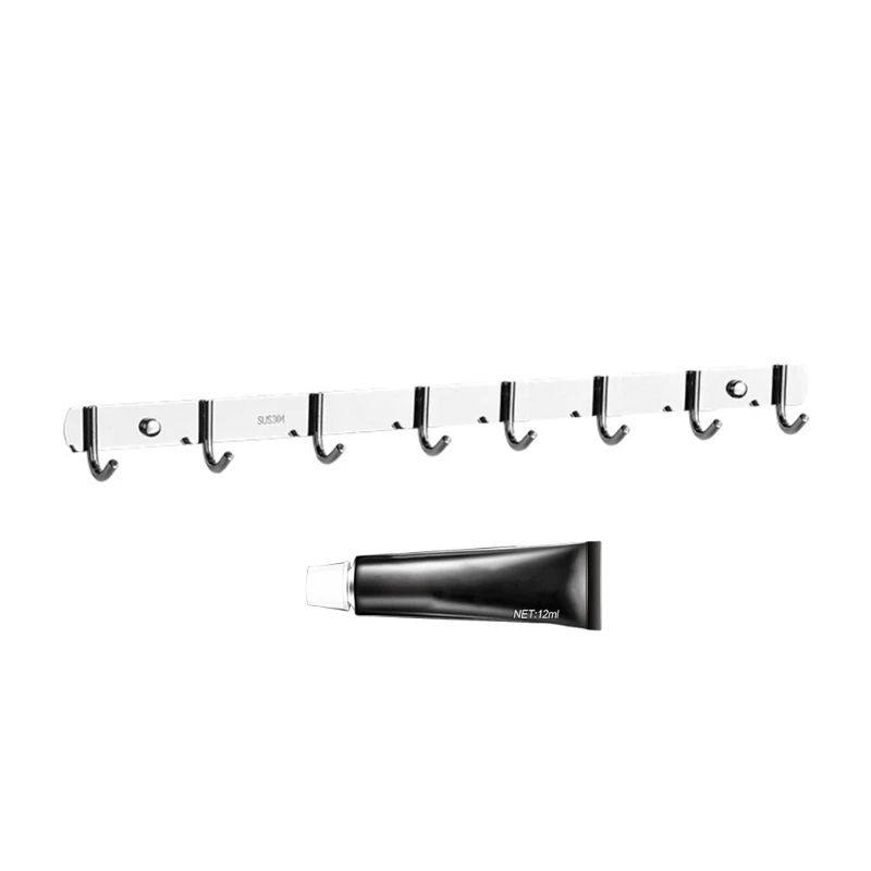 Настенная вешалка для пальто, крючок из нержавеющей стали для шляпы, полотенца, кошелька, одежды
Настенная вешалка для пальто, крючок из нержавеющей стали для шляпы, полотенца, кошелька, одежды