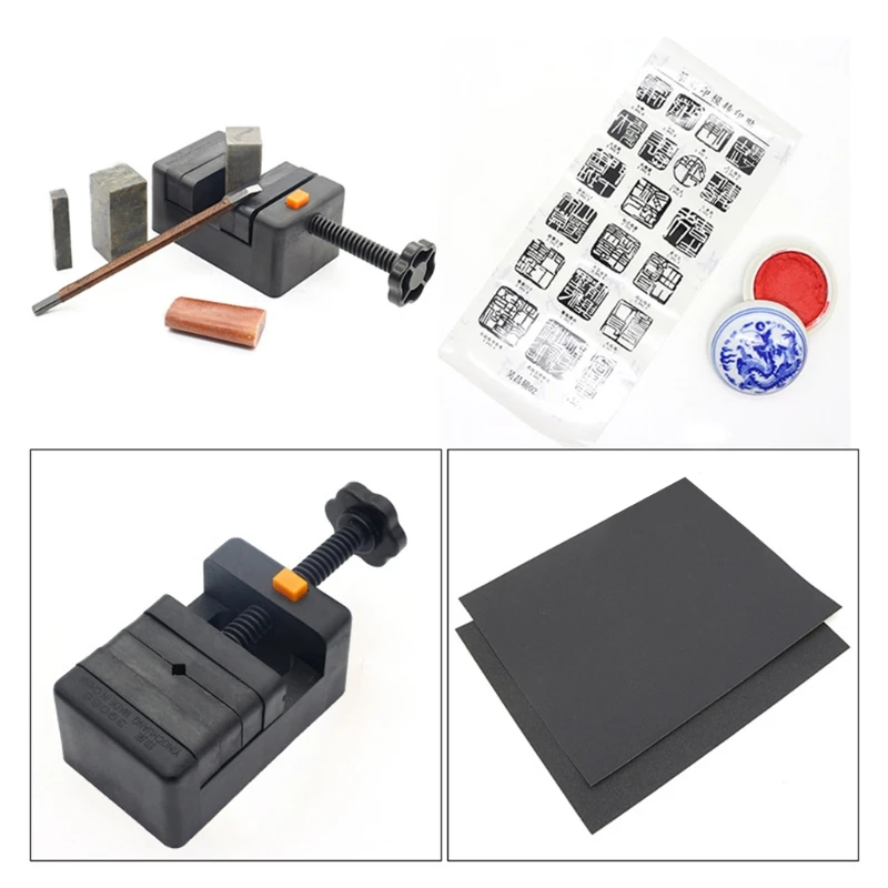 15pcs Chinese Seal Stamp Stone Carving Tool Chisels/Knife Set Kit for Carving C7AD
15pcs Chinese Seal Stamp Stone Carving Tool Chisels/Knife Set Kit for Carving C7AD
