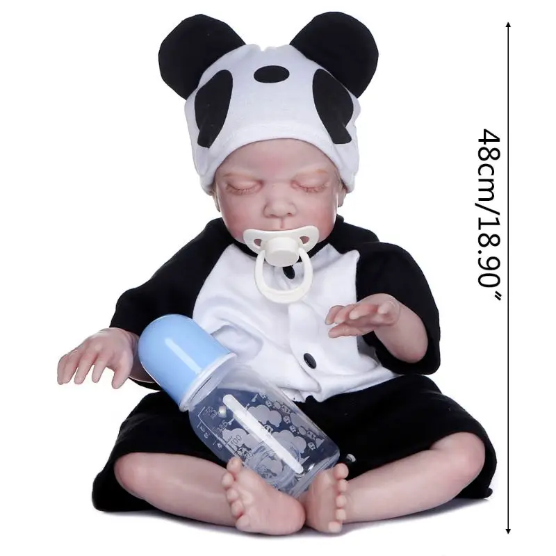 48cm Realistic Doll Toddler Babies Sleeping Boy Play Toy Birthday Christmas Gift G88E
48cm Realistic Doll Toddler Babies Sleeping Boy Play Toy Birthday Christmas Gift G88E