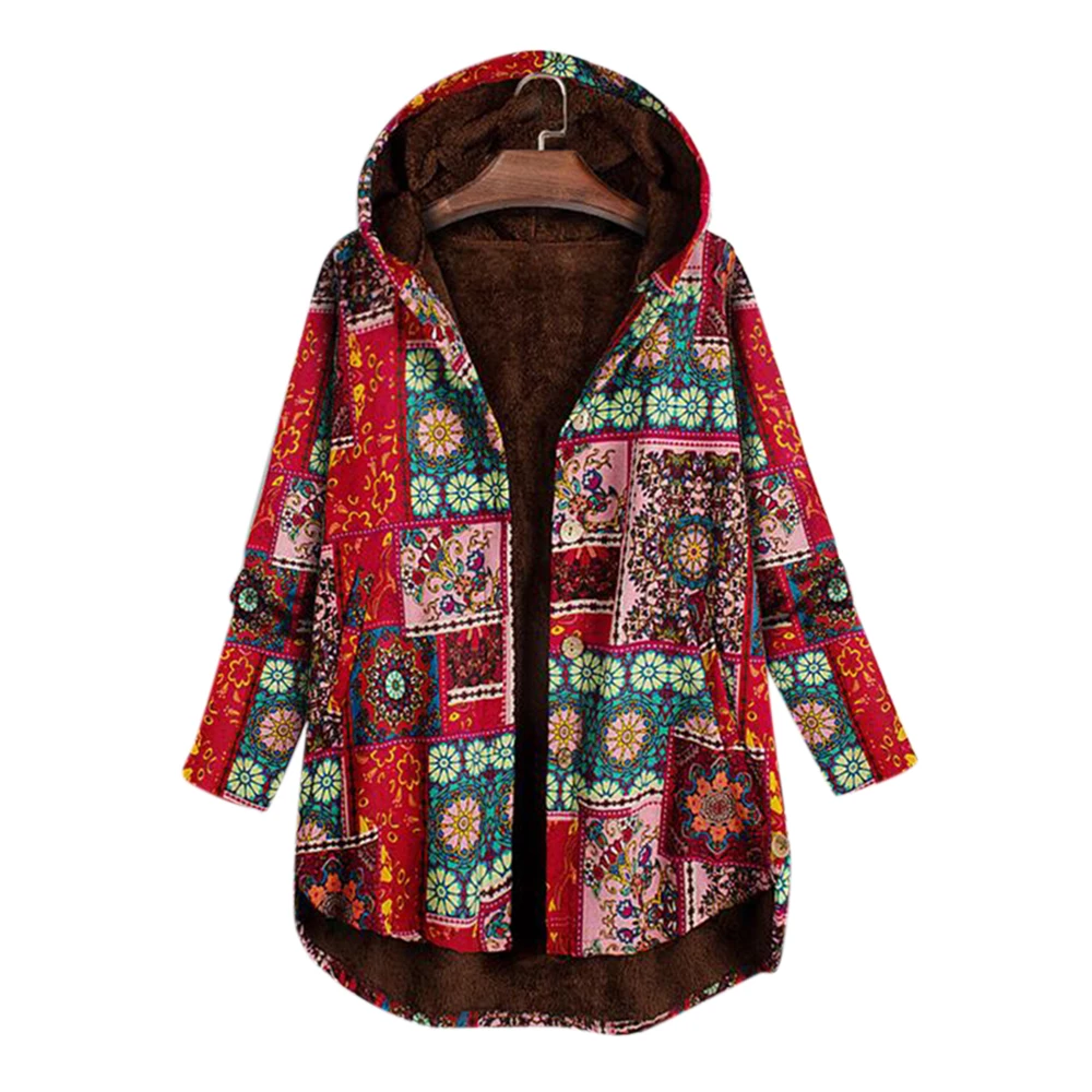 Женское пальто с винтажным принтом, однобортное пальто средней длины с капюшоном, верхняя одежда с длинным рукавом, бархатные толстые теплы...
Женское пальто с винтажным принтом, однобортное пальто средней длины с капюшоном, верхняя одежда с длинным рукавом, бархатные толстые теплы...