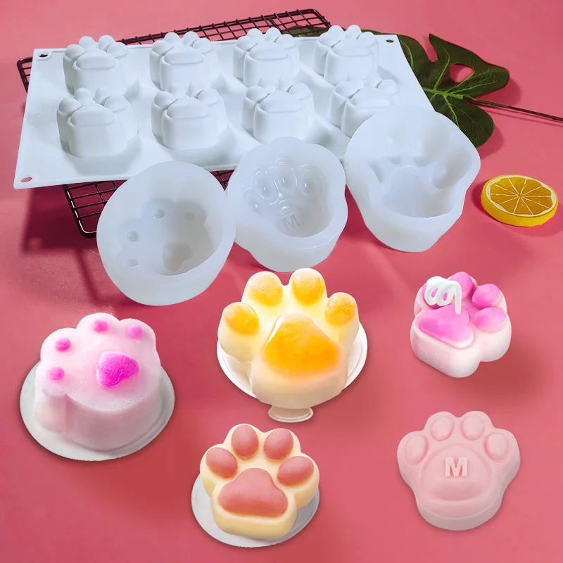 Cat Paw Silicone Mold Dog Paw single and 8 Cavity Mold Animal Clear Mold for UV Resin DIY Resin Molds for Jewelry Cute
Cat Paw Silicone Mold Dog Paw single and 8 Cavity Mold Animal Clear Mold for UV Resin DIY Resin Molds for Jewelry Cute
