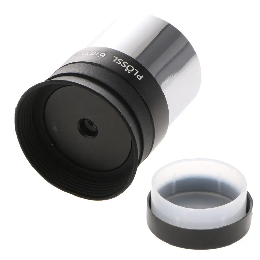 6mm 1.25inch Plossl Telescope Eyepiece Lens - 4-element Plossl Design - Threaded for Standard 1.25inch Astronomy Filters
6mm 1.25inch Plossl Telescope Eyepiece Lens - 4-element Plossl Design - Threaded for Standard 1.25inch Astronomy Filters