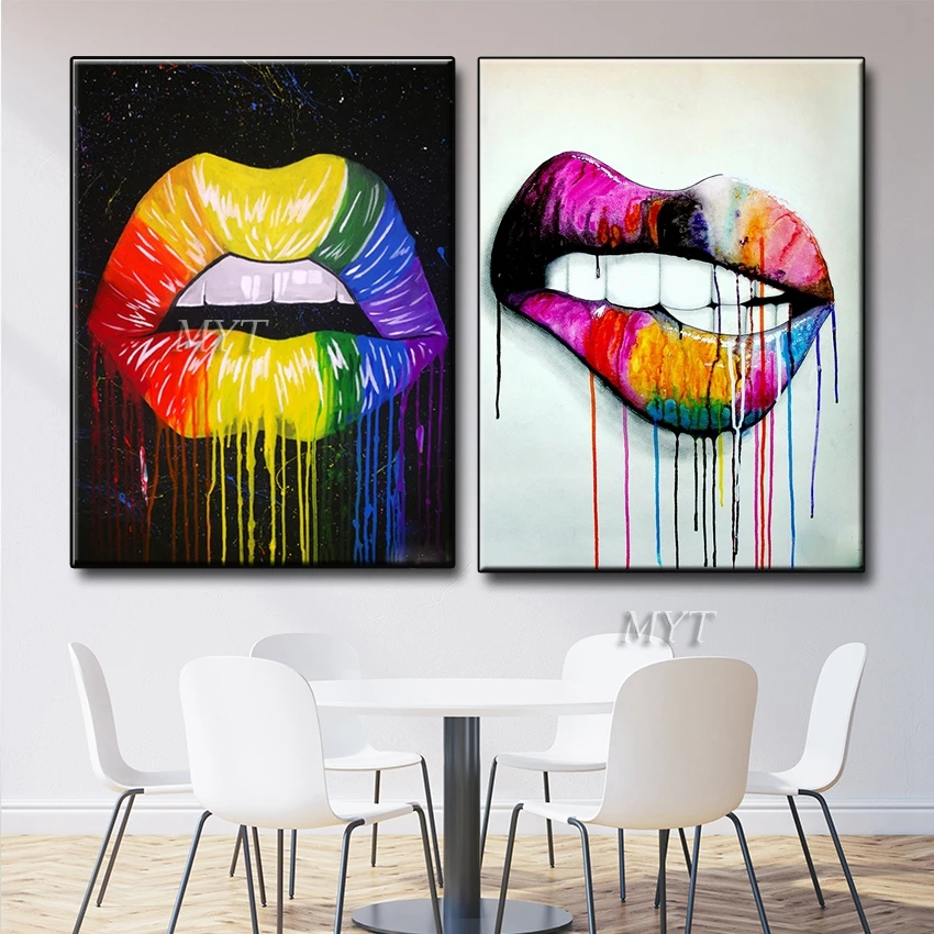 Different Shapes Of Mouth Are Available In Different Colors 100% Handpainted Wall Art Home Decor Picture Modern Oil Paintings
Different Shapes Of Mouth Are Available In Different Colors 100% Handpainted Wall Art Home Decor Picture Modern Oil Paintings