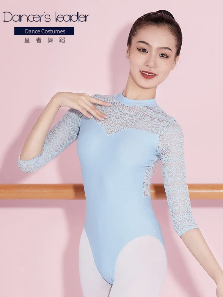 Ballet Leotard For Women's Exercise Suit Sexy Swimming Suit Turtleneck Lace Gymnastics Leotard Adult Aerial Yoga Suit
Ballet Leotard For Women's Exercise Suit Sexy Swimming Suit Turtleneck Lace Gymnastics Leotard Adult Aerial Yoga Suit