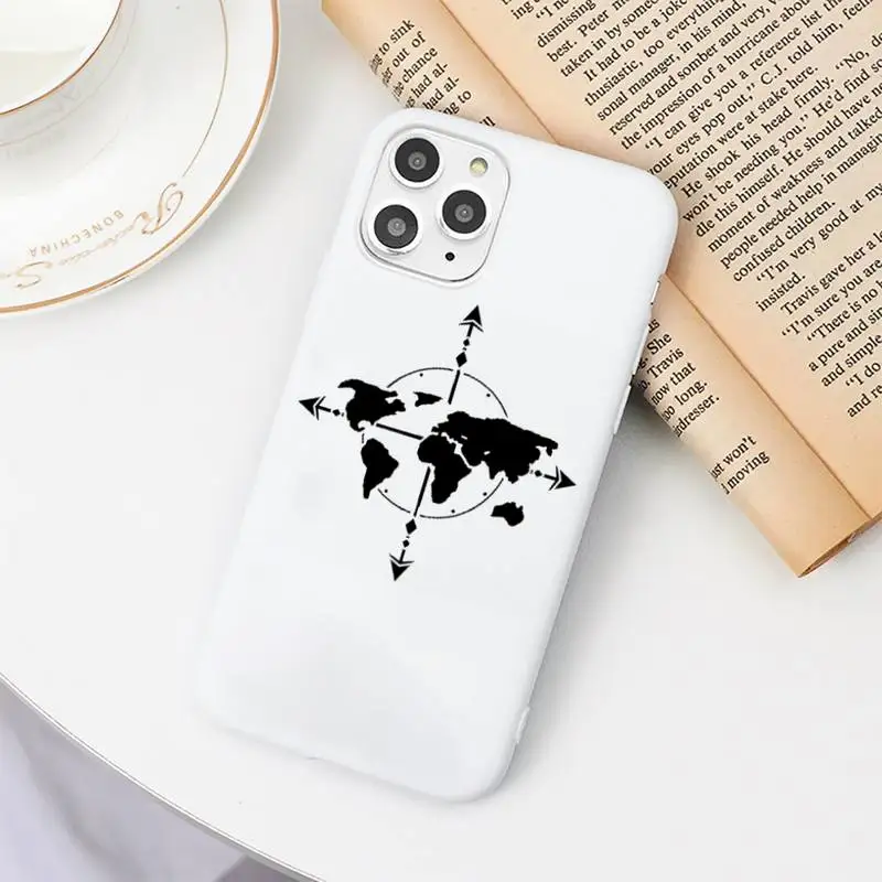 World Map Travel Phone Case Candy Color White for iPhone 11 pro XS MAX 8 7 6 6S Plus X 5S SE 2020 XR
World Map Travel Phone Case Candy Color White for iPhone 11 pro XS MAX 8 7 6 6S Plus X 5S SE 2020 XR