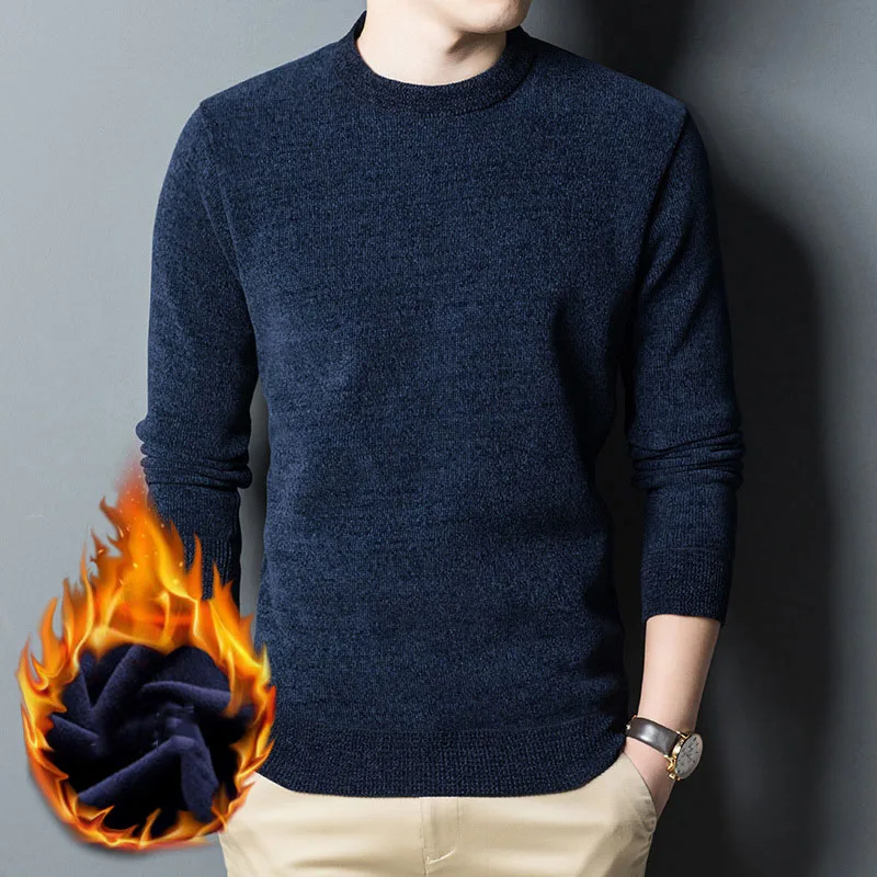 Осень-зима 2021 Бутик пуловер свитер мужской свободный свитер с круглым вырезом плюс бархатный толстый синель теплый большой свитер
Осень-зима 2021 Бутик пуловер свитер мужской свободный свитер с круглым вырезом плюс бархатный толстый синель теплый большой свитер