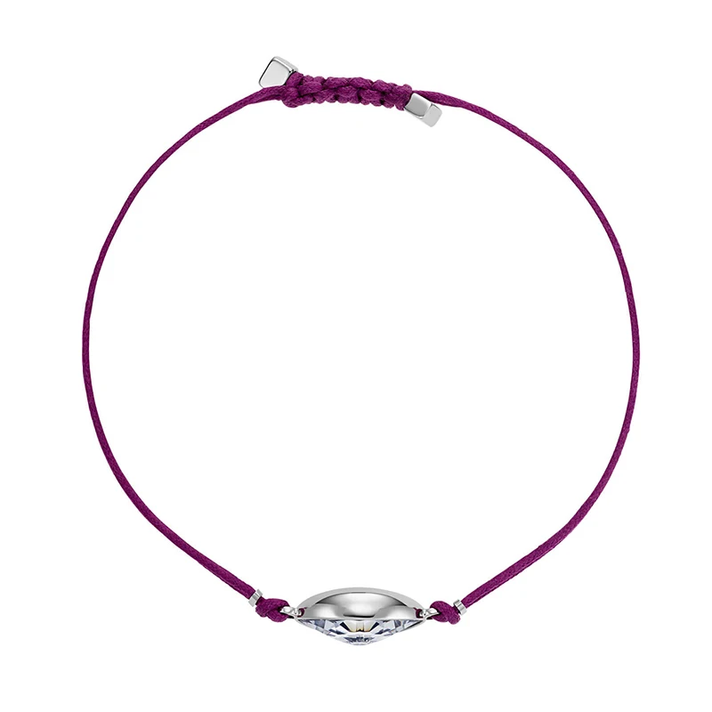 2019 New Power POWER COLLECTION EVIL EYE Bracelet Wild Purple Rope Lucky Evil Eye Pattern Ladies Fashion Romantic
2019 New Power POWER COLLECTION EVIL EYE Bracelet Wild Purple Rope Lucky Evil Eye Pattern Ladies Fashion Romantic