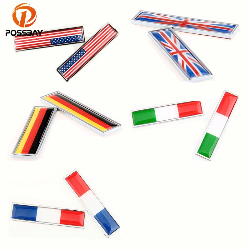 POSSBAY Car Door Body Side Door Edge Sticker And Decals Italy/France/Russia/Germany/Flag Emblem Badge Car Truck Motor Decoration
POSSBAY Car Door Body Side Door Edge Sticker And Decals Italy/France/Russia/Germany/Flag Emblem Badge Car Truck Motor Decoration