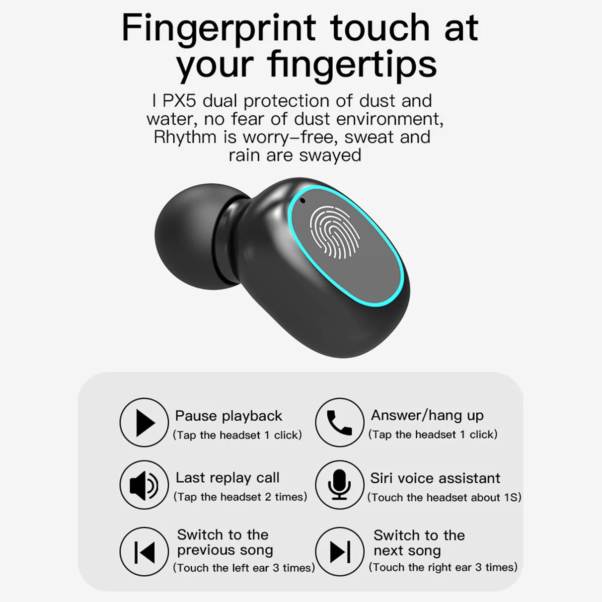 Wireless Headphones Blutooth Microphone Earphones Lite Headset Gamer Bluetooth Earphone Earpods Waterproof IPX5 TWS Hifi Earbuds
Wireless Headphones Blutooth Microphone Earphones Lite Headset Gamer Bluetooth Earphone Earpods Waterproof IPX5 TWS Hifi Earbuds