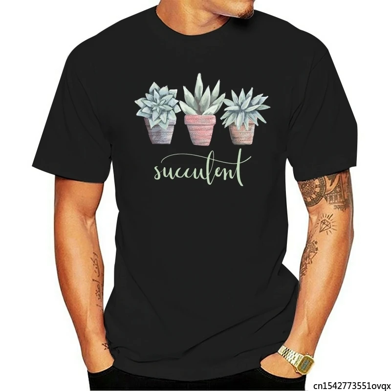 Succulent Painting Trio Aloe Agave Plant Botanical T Shirt Round Neck Youth Korean Harajuku O-Neck Short Unisex Tee
Succulent Painting Trio Aloe Agave Plant Botanical T Shirt Round Neck Youth Korean Harajuku O-Neck Short Unisex Tee