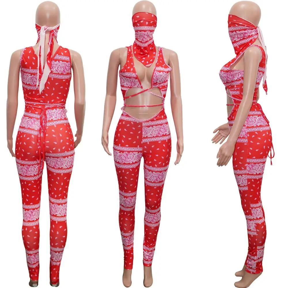 Sexy Print Bandage Body Rompers Women Jumpsuit Summer Streetwear Fitness Hollow Out Lace Up Leggings Bodycon Jumpsuit Women 2020
Sexy Print Bandage Body Rompers Women Jumpsuit Summer Streetwear Fitness Hollow Out Lace Up Leggings Bodycon Jumpsuit Women 2020