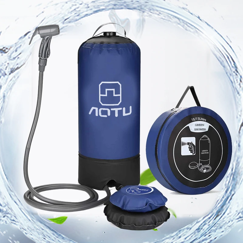 11L Inflatable Shower Bag With Foot Pump Pressure Bathing Water Bags PVC Outdoor Beach Shower Portable Camping Shower Water Bag
11L Inflatable Shower Bag With Foot Pump Pressure Bathing Water Bags PVC Outdoor Beach Shower Portable Camping Shower Water Bag