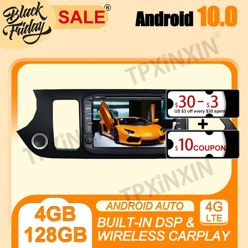 Android 10,0 PX6 IPS Carplay 4G + 128G для KIA Picanto Morning 2014, мультимедийный плеер, автомагнитола, магнитофон с GPS Навигатором, головное устройство
Android 10,0 PX6 IPS Carplay 4G + 128G для KIA Picanto Morning 2014, мультимедийный плеер, автомагнитола, магнитофон с GPS Навигатором, головное устройство
