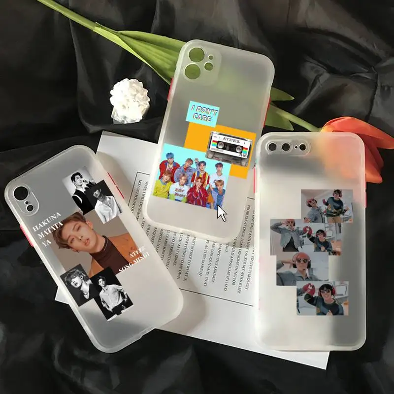 Ateez Kpop song mingi boy Phone Case matte transparent For iphone 7 8 11 12 13 plus mini x xs xr pro max cover
Ateez Kpop song mingi boy Phone Case matte transparent For iphone 7 8 11 12 13 plus mini x xs xr pro max cover
