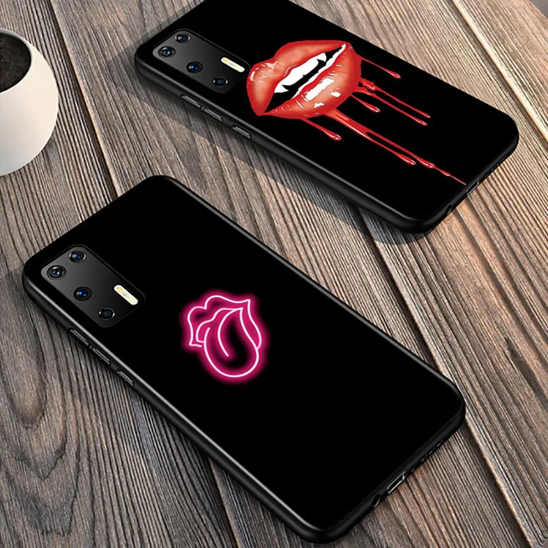 Woman Girl Flaming lips For Huawei P40 P30 P20 Pro P10 P9 P8 Lite E Plus 5G 2019 Phone Case Bright Black Silicone Cover
Woman Girl Flaming lips For Huawei P40 P30 P20 Pro P10 P9 P8 Lite E Plus 5G 2019 Phone Case Bright Black Silicone Cover