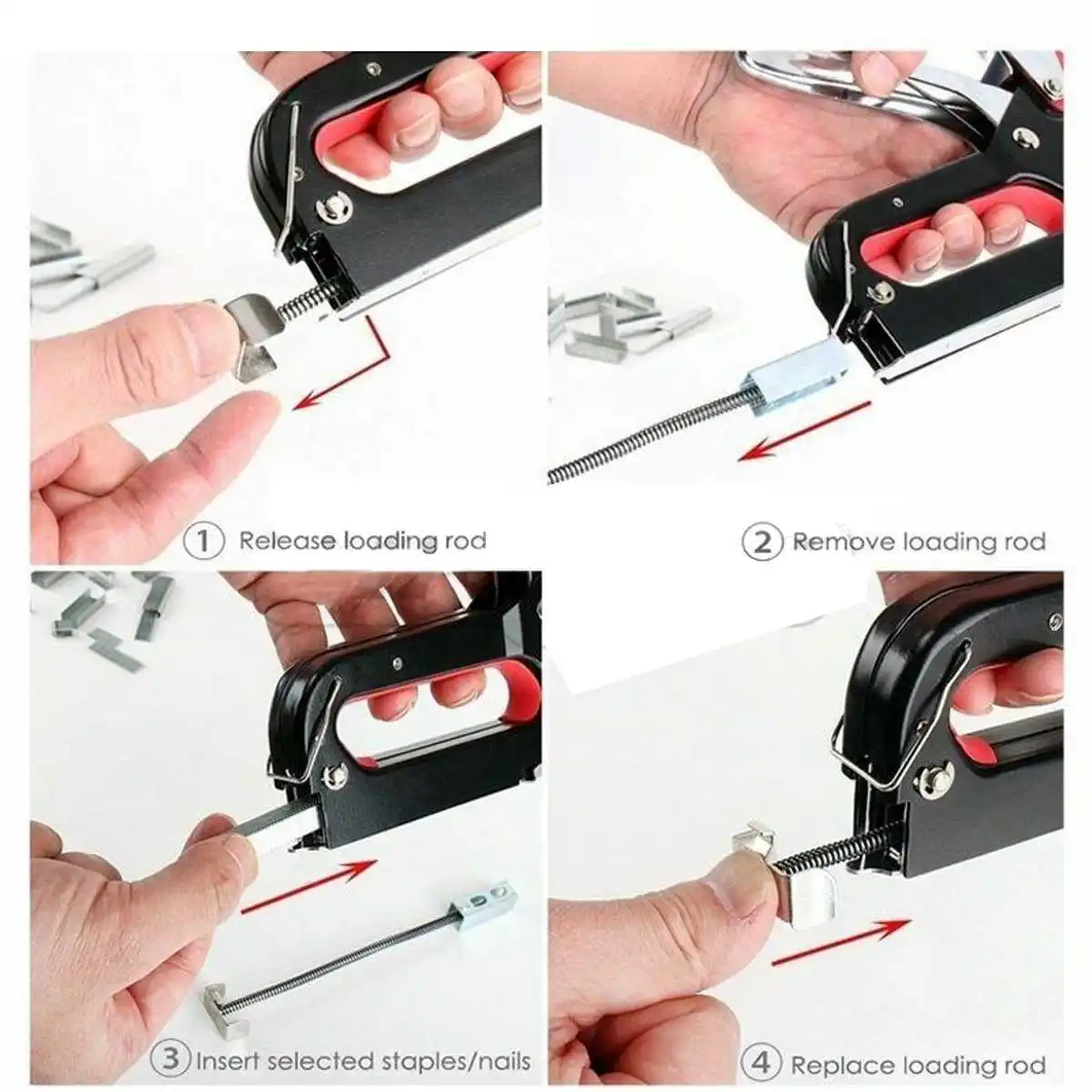 U/T type 3 In 1 Multitool Nail Staple Gun Furniture Stapler Tools For Furniture Wood Door Upholstery Framing Rivet Tool
U/T type 3 In 1 Multitool Nail Staple Gun Furniture Stapler Tools For Furniture Wood Door Upholstery Framing Rivet Tool
