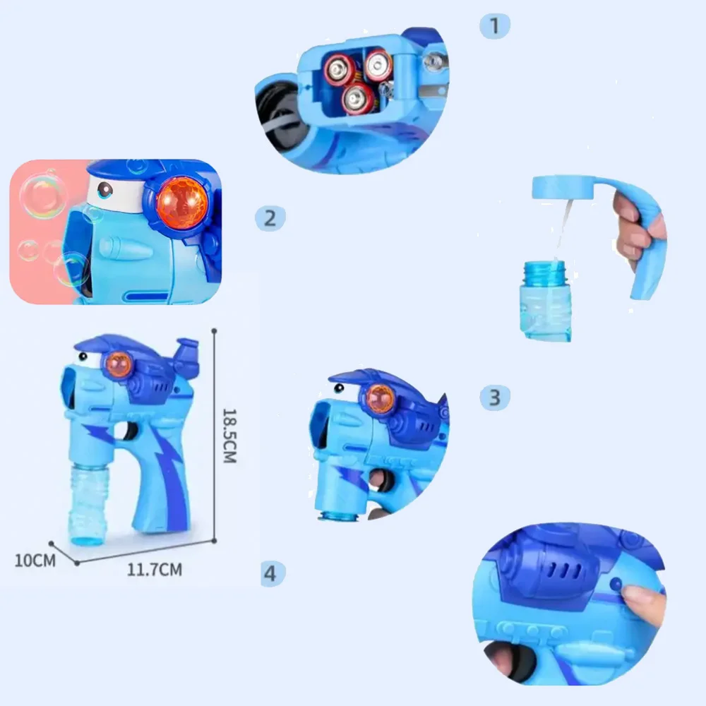 Automatic Funny Bubble Machine Magic Bubble Gun Blowing Soap For Kids Electric Music Light Summer Outdoor Park Children Toys
Automatic Funny Bubble Machine Magic Bubble Gun Blowing Soap For Kids Electric Music Light Summer Outdoor Park Children Toys