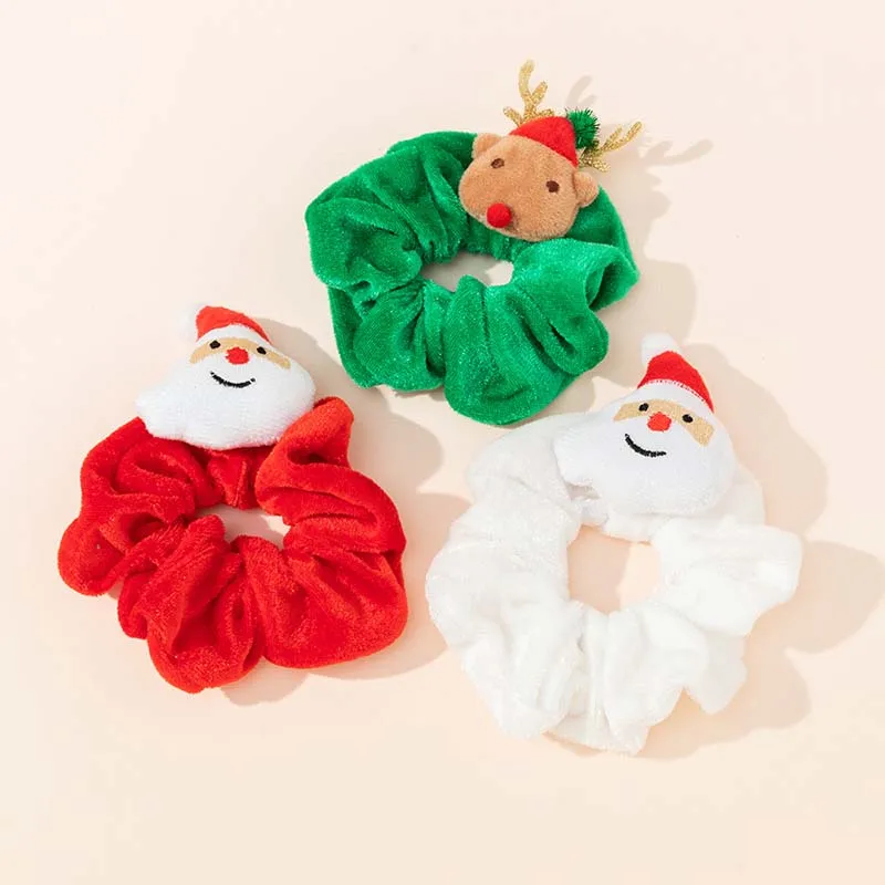 CN Christmas Hair Scrunchies Elastic Hair Bands For Girls Christmas Ponytail Holders Christmas Velvet Women Hair Accessories
CN Christmas Hair Scrunchies Elastic Hair Bands For Girls Christmas Ponytail Holders Christmas Velvet Women Hair Accessories