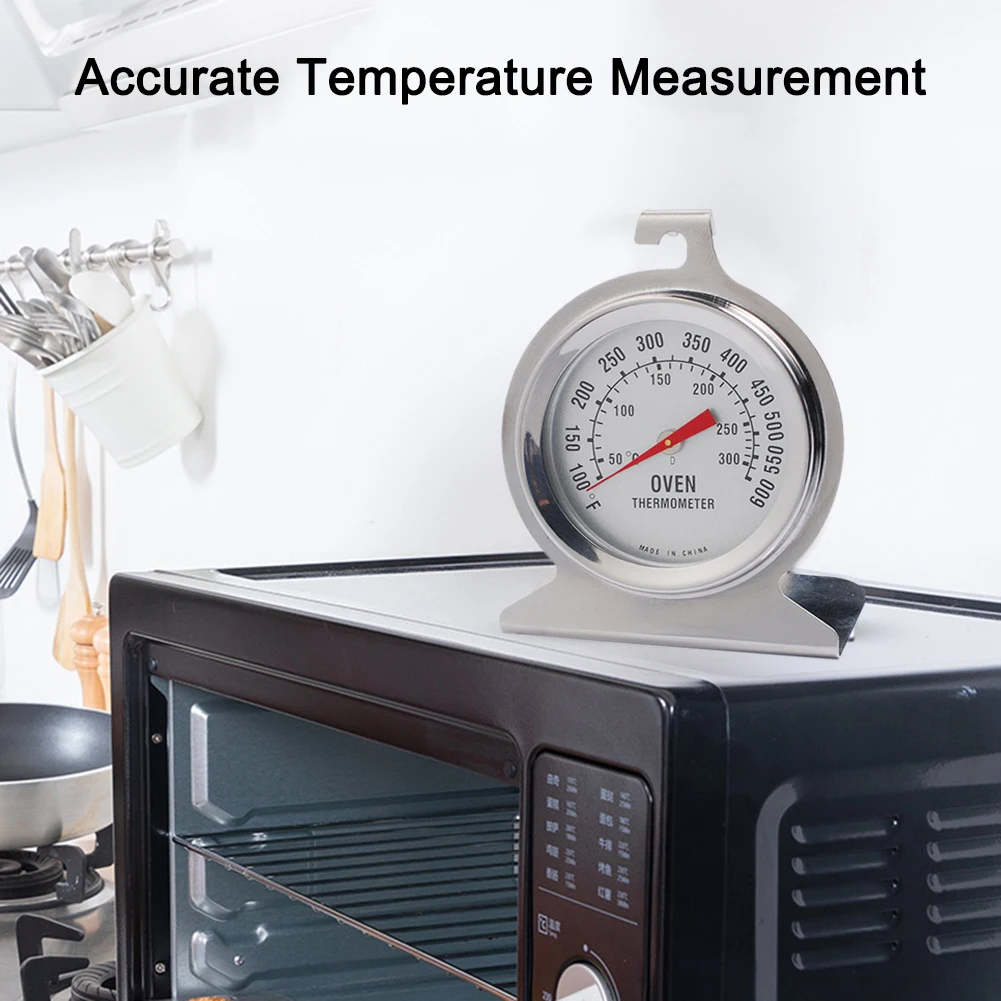 Kitchen Accessories Classic Oven Thermometer 60°F~600°F/20°C~300°C Large Dial Stainless Steel Thermometer Oven Grill Smoke
Kitchen Accessories Classic Oven Thermometer 60°F~600°F/20°C~300°C Large Dial Stainless Steel Thermometer Oven Grill Smoke