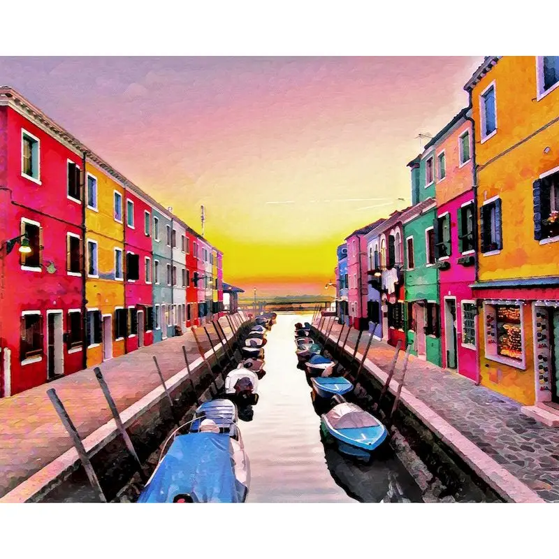 Gatyztory Colorful House Diy Painting By Numbers Canvas Drawing Landscape Handpainted Gift Wall Decor Frame 60×75cm Artwork
Gatyztory Colorful House Diy Painting By Numbers Canvas Drawing Landscape Handpainted Gift Wall Decor Frame 60×75cm Artwork