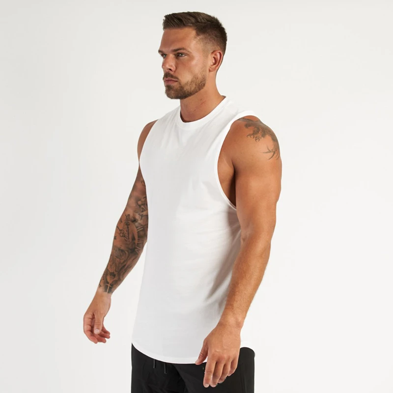 New Plain Workout Tank Top Men Bodybuilding Singlet Gym Stringer Sleeveless Shirt Cotton Fitness Clothing Sportswear Muscle Vest 
New Plain Workout Tank Top Men Bodybuilding Singlet Gym Stringer Sleeveless Shirt Cotton Fitness Clothing Sportswear Muscle Vest